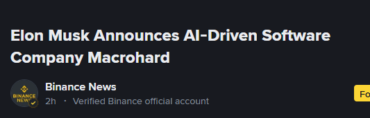 Kind of funny how Elon is…