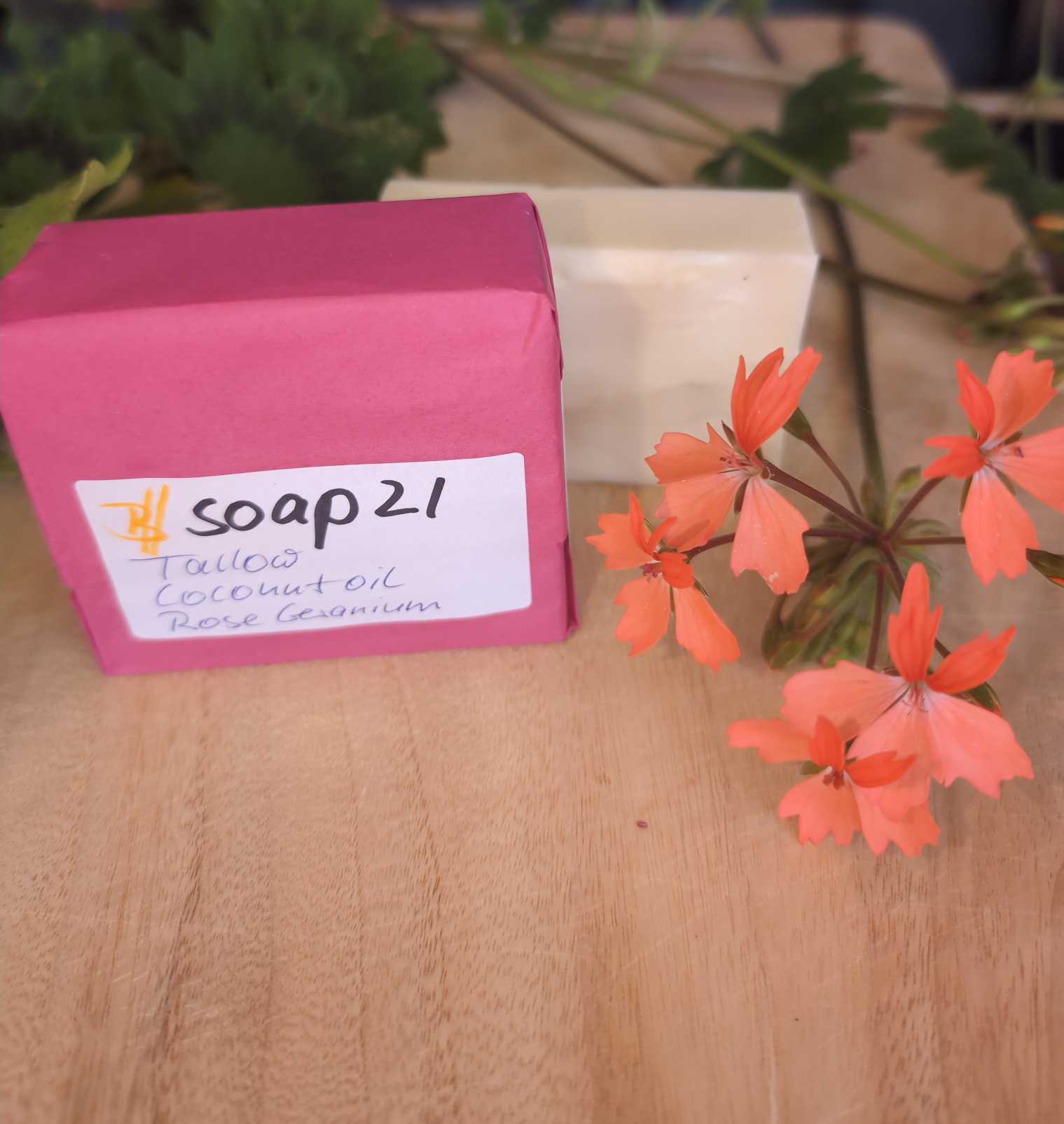 New arrival alert 🌈
Introducing our newest bar- crafted with pure Rose Geranium.
Balance Bar 🌹
Aroma that speaks to the heart 💜 grounding, balancing, calming
Perfect for when you need a pause and some back to centre 
https://soap21.com/product/balance-bar-rose-geranium/
#tallow #soap #austriches #grownostr #takemysats