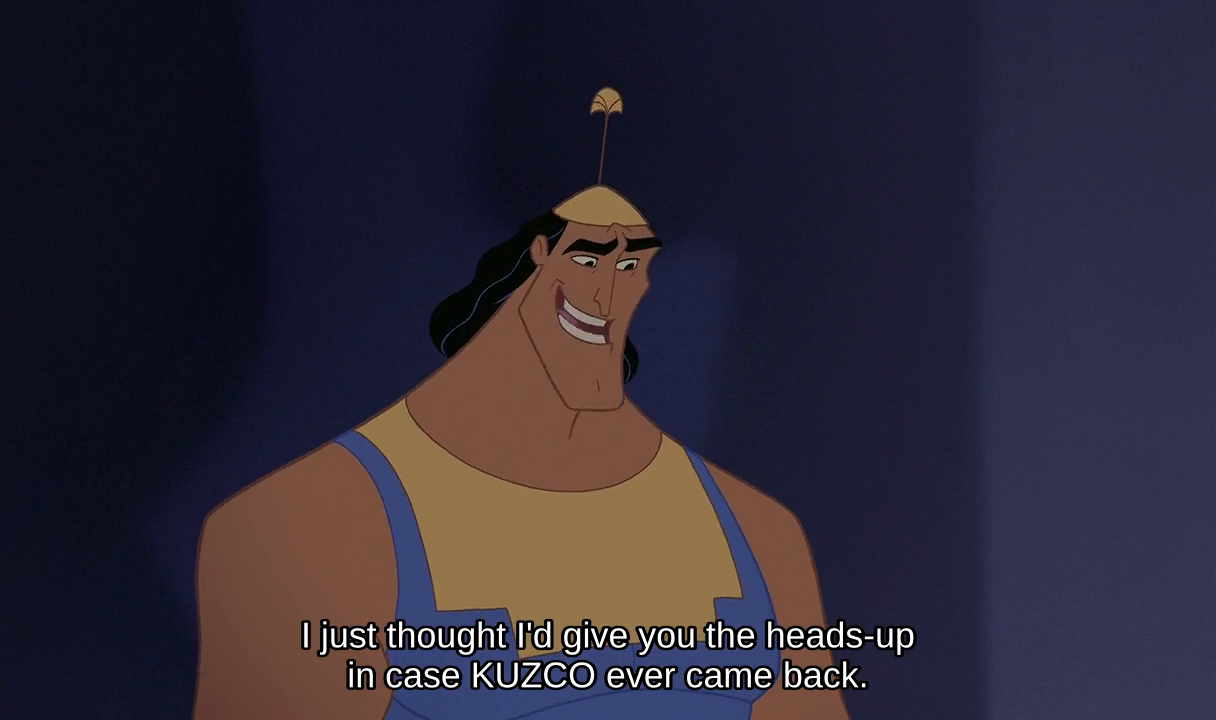 emperor's new groove's avatar